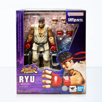 Bandai S.H.Figuarts Street Fighter Ryu (Outfit 2 Ver.) Figura 6" En Stock USA Foto 1 de 4