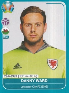 WAL08 DANNY WARD # WALES STICKER PANINI UEFA EURO 2020 - Picture 1 of 2