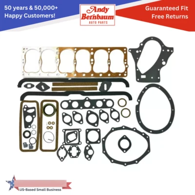 Juego de juntas de goma para motor de 6 cilindros Dodge Deluxe 1935-1942 1064680 Foto 1 de 4