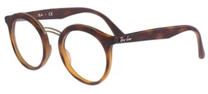 New Ray-Ban Rx Eyeglasses Frame -  RB 7110F 5200 - Brown Tortoise  (52-20-150) - Picture 1 of 4