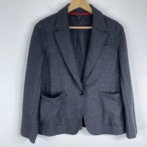 Banana Republic Pullover Blazer 12 Petite Cardign Coatigan Wolle Academia Classic - Bild 1 von 10