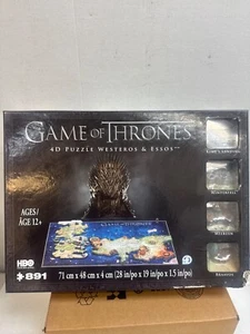 4D Game of Thrones Westeros Puzzle - Picture 1 of 3