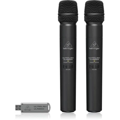 Behringer Ultralink ULM202USB Wireless USB Dual MIcrophone System - Image 1 of 4