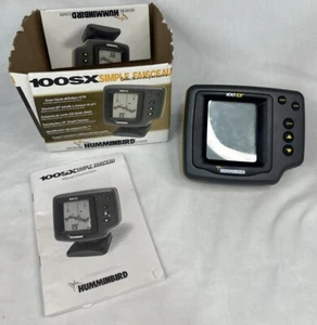 Hummingbird 100SX Single Beam Fish Finder No Cords Or Mount - Picture 1 of 8