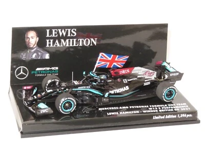 1/43  Mercedes-AMG Petronas F1 W12 E - Winner British GP 2021 #44 L.Hamilton - Image 1 of 4