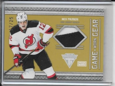 2011-12 Titanium Nick Palmieri Game Gear Patch # 99 #d/25 - Image 1 of 2