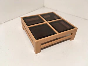Vintage Tomy Dollhouse Furniture Coffee Table #60 - Picture 1 of 5