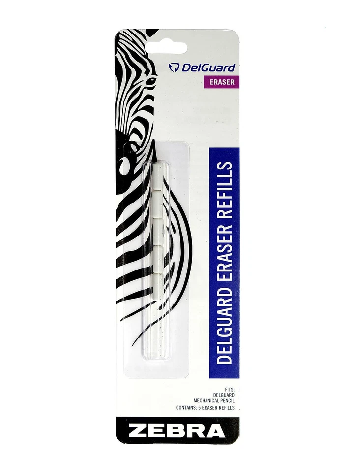 Refil de borracha de lápis mecânico canetas zebra - Imagem 1 de 1