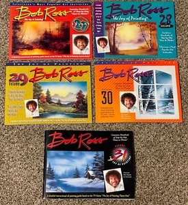 *NEW* Bob Ross The Joy of Painting Soft cover ART Books #'s 27,28,29,30, & 31 - Bild 1 von 2
