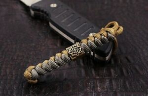 Viper Valkyrie Paracord Lanyard with Hand-Cast Bead