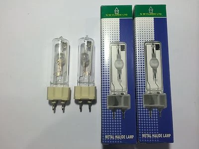 PACK OF 2 LONG LIFE 70W G12 METAL HALIDE LAMPS 4000K (COOL WHITE) - Image 1 of 4