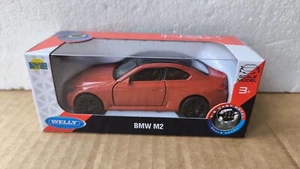 WELLY NEX DROMADER BMW M2 G87 RED 1/34 1:34 MODEL DIECAST METAL - Picture 1 of 2
