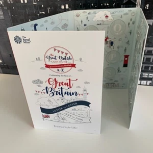 2018 10p Letter Coin Folder Album Royal Mint Alphabet A to Z A-Z UK Edition - Picture 1 of 6