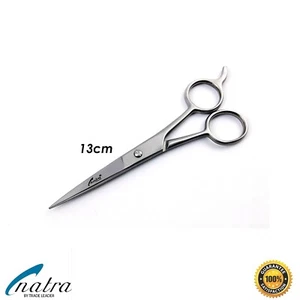 Barber Salon Scissor Hair Beard Scissor Aprx. 5" Stainless Steel German Quality - Picture 1 of 2