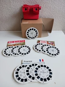 Vintage ViewMaster anni 70 10 mulinelli Francia Olanda Tom & Jerry animali selvatici - Foto 1 di 16