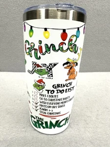 Dr. Seuss The Grinch Who Stole Christmas 20oz Stahl Reisebecher Holiday Cup - Bild 1 von 5