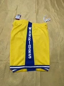 Mitchell & Ness Golden State Warriors 1974-75 NBA Men's Swingman Shorts Size L - Picture 1 of 8