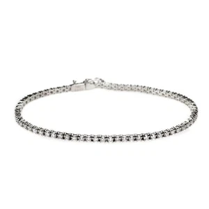 Pulsera Tenis Diamante Pt850 2.00ct - Auténtica Envío Gratis desde Japón - Auténtica Selby - Imagen 1 de 4