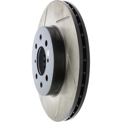 StopTech For Honda Insight 2010-2014 Brake Rotor Slotted Front Passenger Side - Image 1 of 4