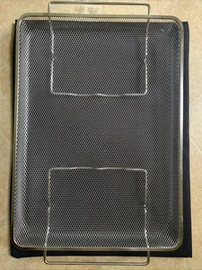 Bandeja/cesta para freír al aire de acero inoxidable Samsung para rangos de 30” modelo NX-AA5000RS nueva - Imagen 1 de 3