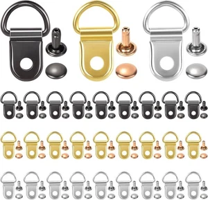 30 Sets Schuh Schnürhaken Schnalle Ersatz D Ring Öse Schnalle für Stiefel - Bild 1 von 2