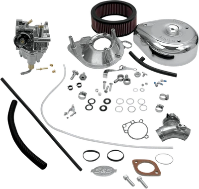 Kit de carburador S&S Twin Cam Super E para Harley Davidson Touring Softail 99-05 Foto 1 de 2