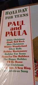Paul And Paula on Philips "Holiday For Teens"  Christmas LP ~in shrink wrap. - Picture 1 of 12