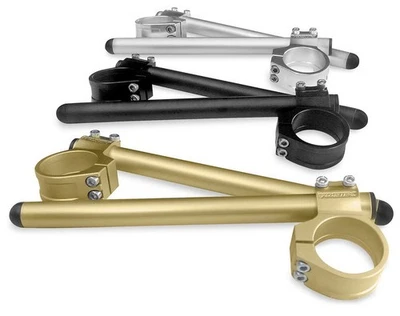 VORTEX CLIP-ONS 54mm 7 DEGREE ANGLE (BLACK) Fits: Buell S1 Lightning,X1 Lightnin - Image 1 of 4