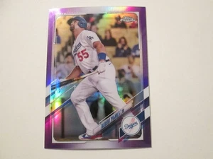 Béisbol Topps 2021 cromado frontera púrpura Albert Pulols Los Angeles Dodgers - Imagen 1 de 1
