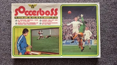 Rare 1969 Soccerboss Board Game From Ariel (Vintage Game) COMPLETE - Image 1 of 4
