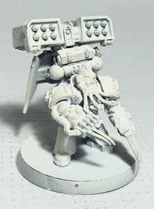 WARHAMMER 40K SPACE WOLVES WOLF GUARD TERMINATOR MINIATURE ASSEMBLED PRIMED - Picture 1 of 9