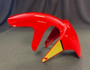 APRILIA RS 125 2006-2009 RED FRONT MUDGUARD AP8156289 - Picture 1 of 4