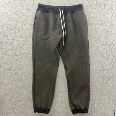 Pantalones deportivos Christopher Kane para hombre XL grises texturizados hechos en Italia Foto 1 de 4