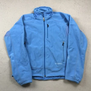 Patagonia Jacket Womens Medium Blue Regulator R4 Fleece Full Zip Hiking - Picture 1 of 10
