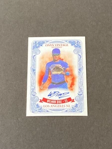 Wilman Diaz 2021 Onyx Vintage Extended #EAMD Auto - Picture 1 of 10
