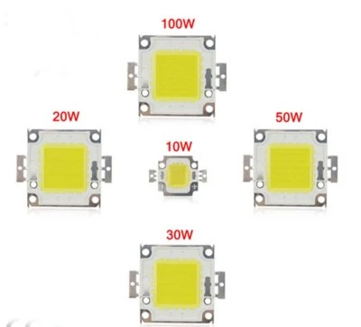 10W 20W 50W 100W Cool / Warm White High Power LED Panel Chip 100 Watt Lamp Light - Image 1 of 4