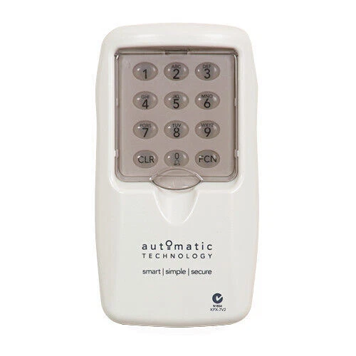 Automatic Technology 87740 433 MHz Wireless Keypad