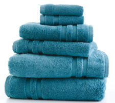 Performance Solid Bath Towel, 30" x 54", Teal Blue - Mainstays