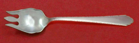 William and Mary by Lunt Sterling Silver Cake Ice Cream Spork Custom Made 5 3/4" Cover