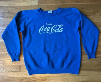 Sudadera vintage Coca-Cola raglán M-L Foto 1 de 4