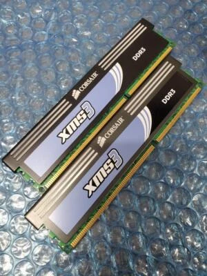 #864 ♻ Corsair XMS3 4GB (2x2GB) DDR3 1333 MHz PC3-10600 RAM Memory TW3X4G1333C9A - Image 1 of 4