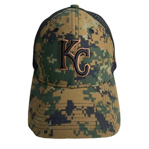 New Era 9Twenty Damen Mesh Camo Kansas City Royals Baseball Mütze KC Cap Riemen - Bild 1 von 7