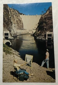 Hoover Dam Postcard (D2) - Picture 1 of 2