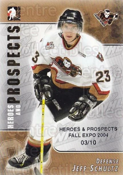 2004-05 ITG Heroes and Prospects Fall Expo #81 Jeff Schultz - Image 1 of 1