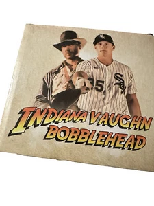 Andrew Vaughn Indiana Jones Bobblehead Chicago White Sox 6/25/23 NEU IM KARTON! - Bild 1 von 3