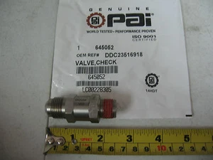 Válvula de retención de bomba de combustible para Detroit Diesel Series 60. PAI # 645052 Ref. # 23516918 - Imagen 1 de 11