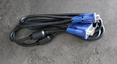 VGA Kabel für LCD Monitor TFT Monitore Monitorkabel - 1,8 m - NEU - Bild 1 von 2