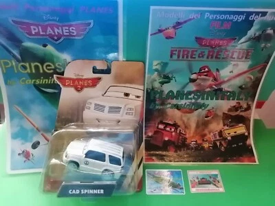 Planes 2 Fire & Resque 2014 - Cad Spinner- Blister sing. Mattel 1/55 metal   008 - Immagine 1 di 3