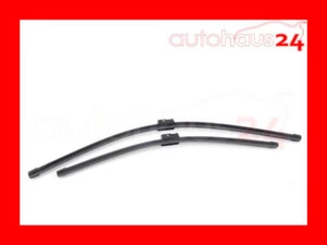 BMW F25 X3 FRONT WIPER ORIGINAL 2 BLADE SET AEROTWIN BOSCH OEM 2011-2014 NEW - Picture 1 of 2