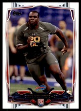 2014 Topps' Cyrus Kouandjio Football Cards #412